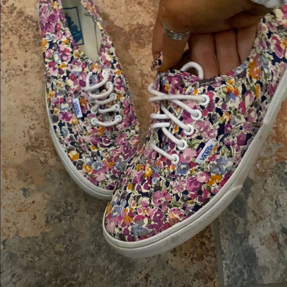 Flowered Vans